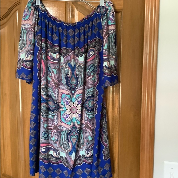 Allison Joy Vibrant Paisley Dress - Picture 1 of 2
